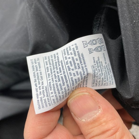 Champion Windbreaker Jacket Men 2XL Black Lords Rugby Hoodie 1/4 Zip Lightweight - Picture 12 of 16